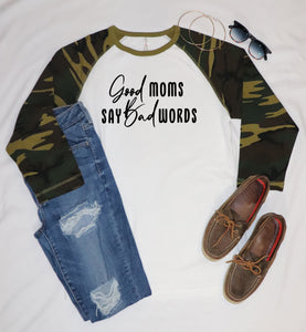 GOOD MAMA BASEBALL TEE