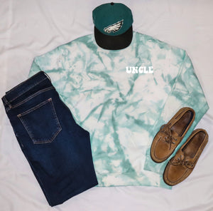 RETRO TIE DYE UNCLE CREW