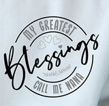 GREATEST BLESSING (PERSONALIZED) HOODIE