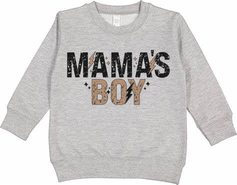 MAMA'S BOY CREW & TEE