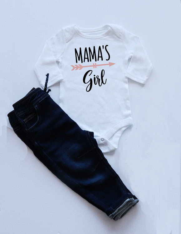 MAMA'S GIRL ONESIE