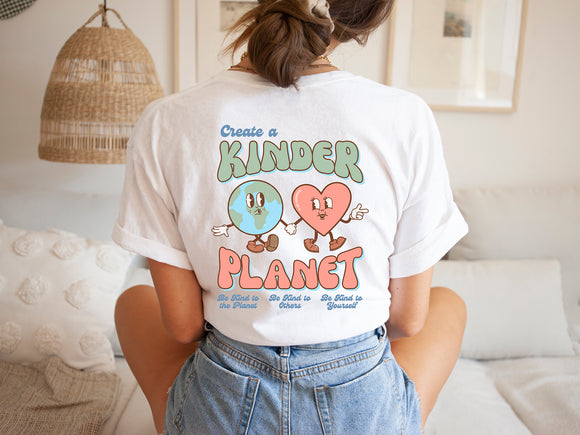 KINDER PLANET CREW & TEE