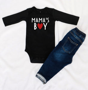 MAMA'S BOY ONESIE