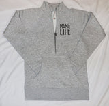 1/2 ZIP MAMA SWEATER